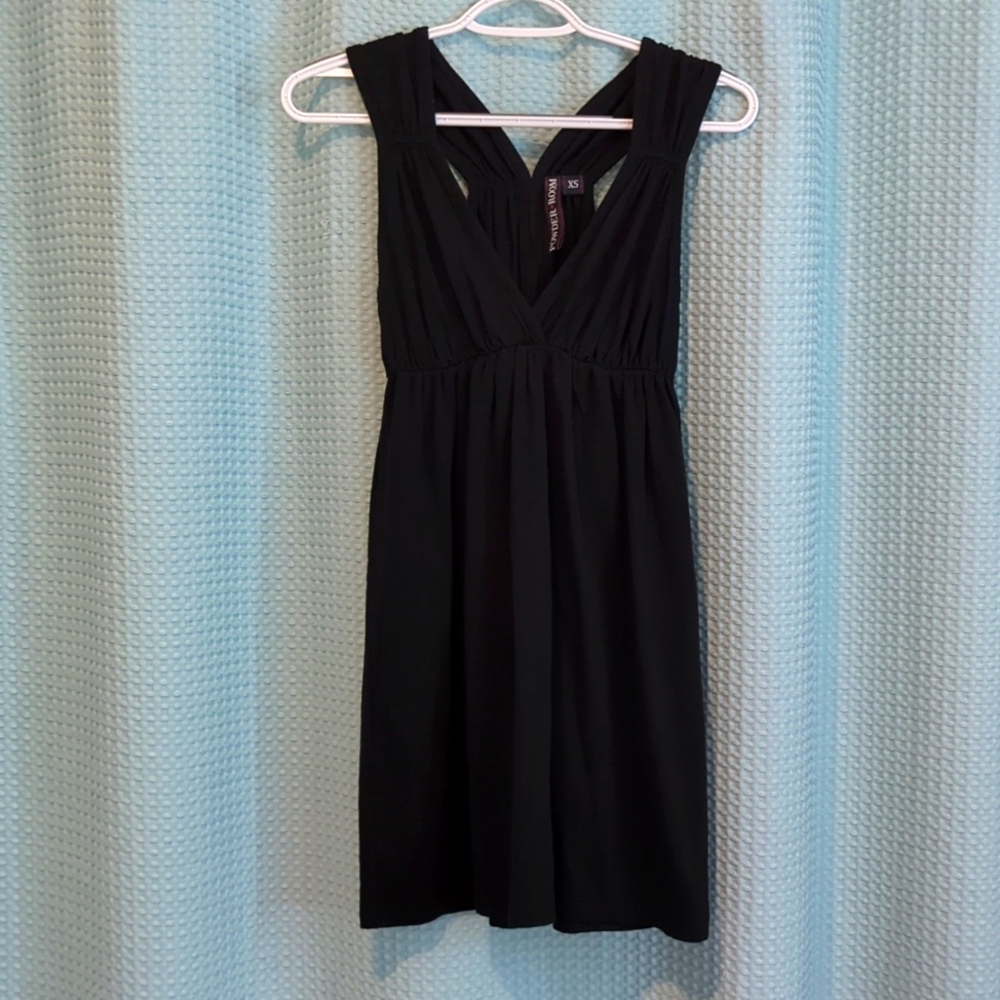 EUC XS Powder Room A-line mini LBD 🖤🔥